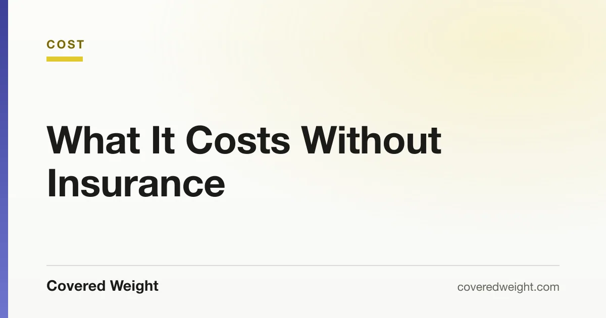 Covered Weight cover card: what weight treatment costs without insurance